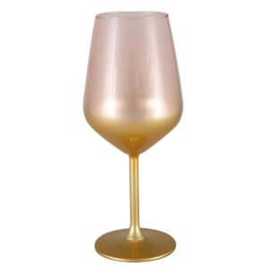 VERRES A VIN DEGRADE ROSE GLOW - LOT DE 6